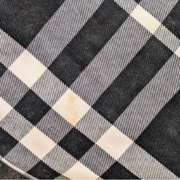 Burberry Black/White Nova Check Canvas And Leather Buckle Hobo - Picture 9 of 17